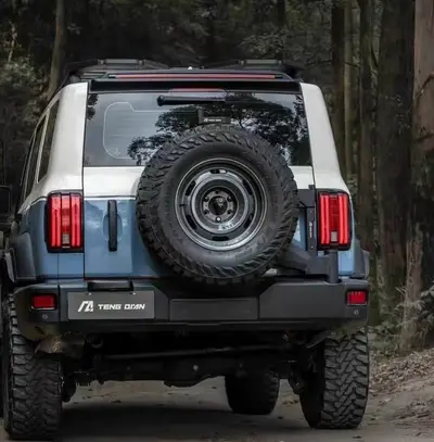 Усиленный кронштейн запасного колеса TQ для Tank 300 (City/Off-Road)  4